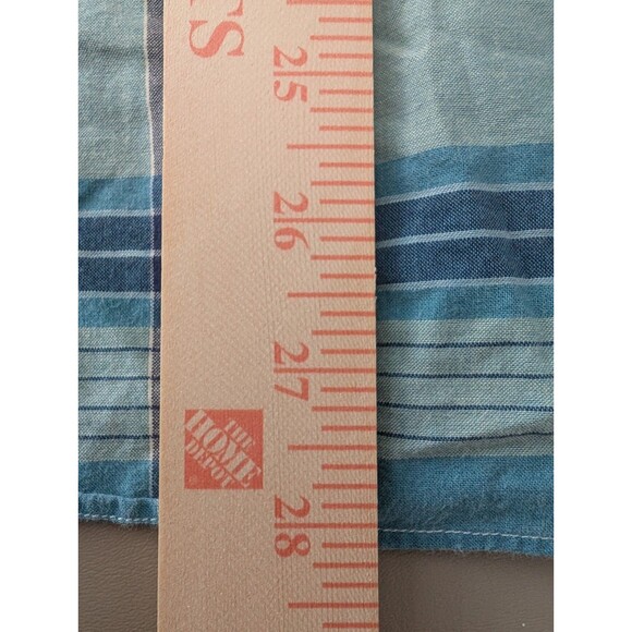 J Crew Men's Shirt Small Pastel Blue Summer Plaid Long Sleeve Button Down #40732 - Picture 13 of 13